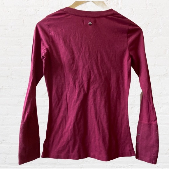 Prana Henley Long Sleeved Boho Tee Shirt sz XS - Picture 2 of 6